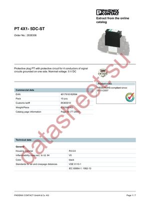 2838306 datasheet  